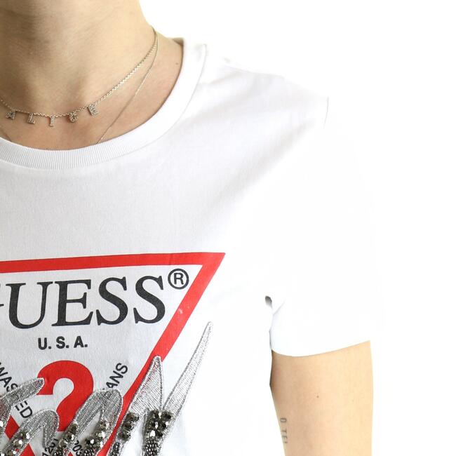 T-SHIRT SS CN ICON TEE GUESS  - Mad Fashion | img vers.650x/